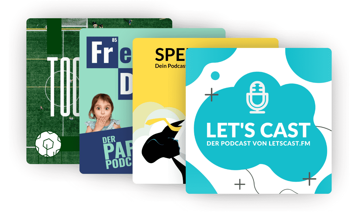 Auf LetsCast.fm so viele Podcasts erstellen, wie Du willst